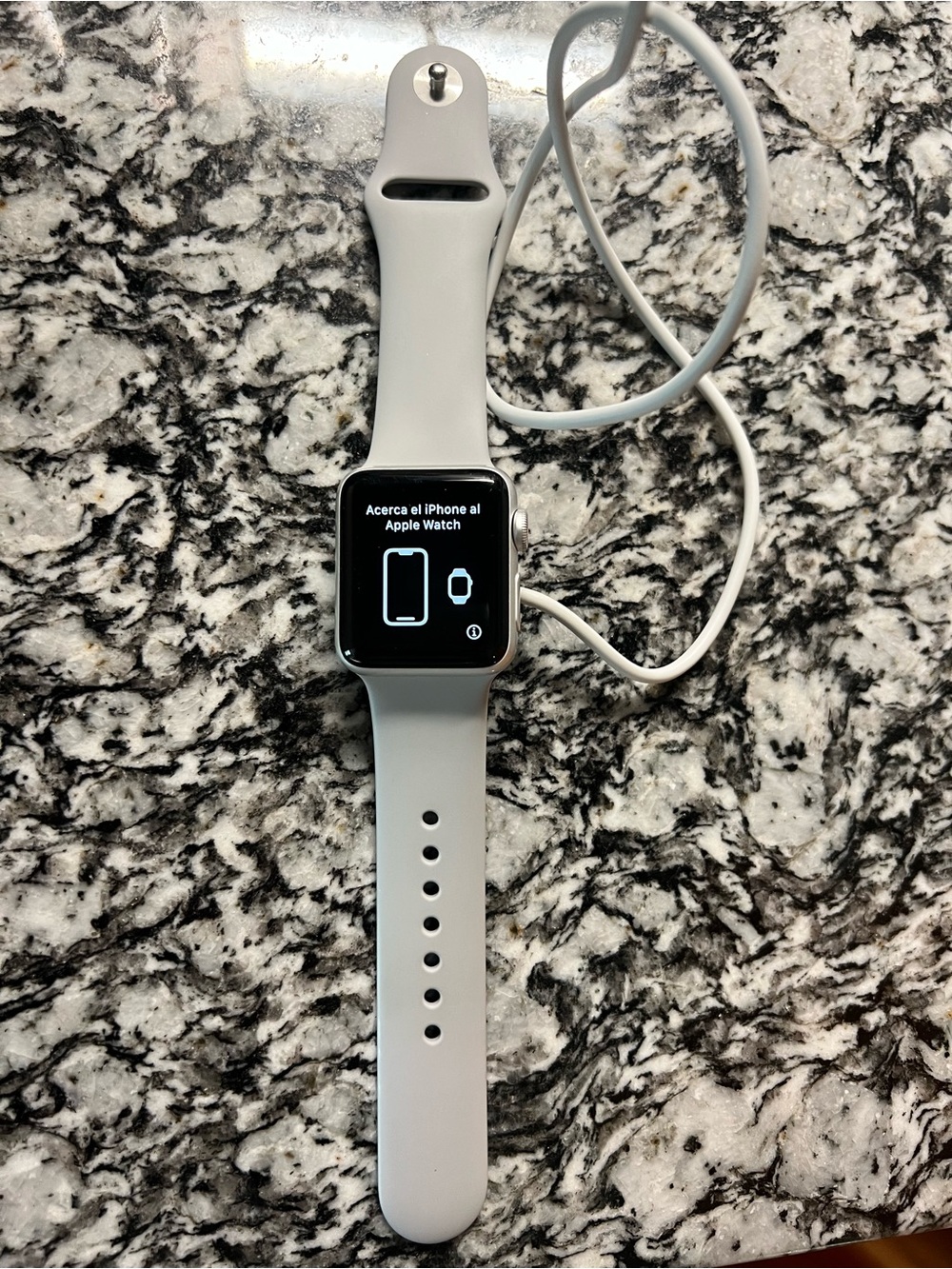 Apple Watch Series 3 Cellular with charger